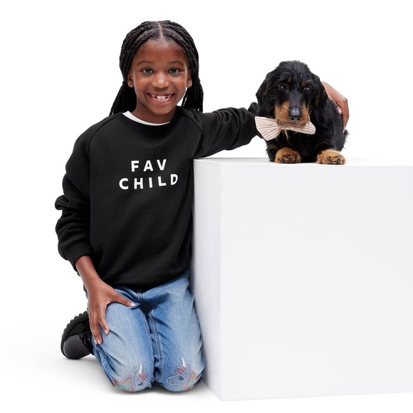 Target Other - Kids Size Black Sweatshirt - Fav Child